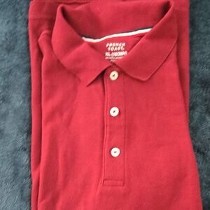 Burgundy Polo Shirt BOYS HUSKY 18/20H